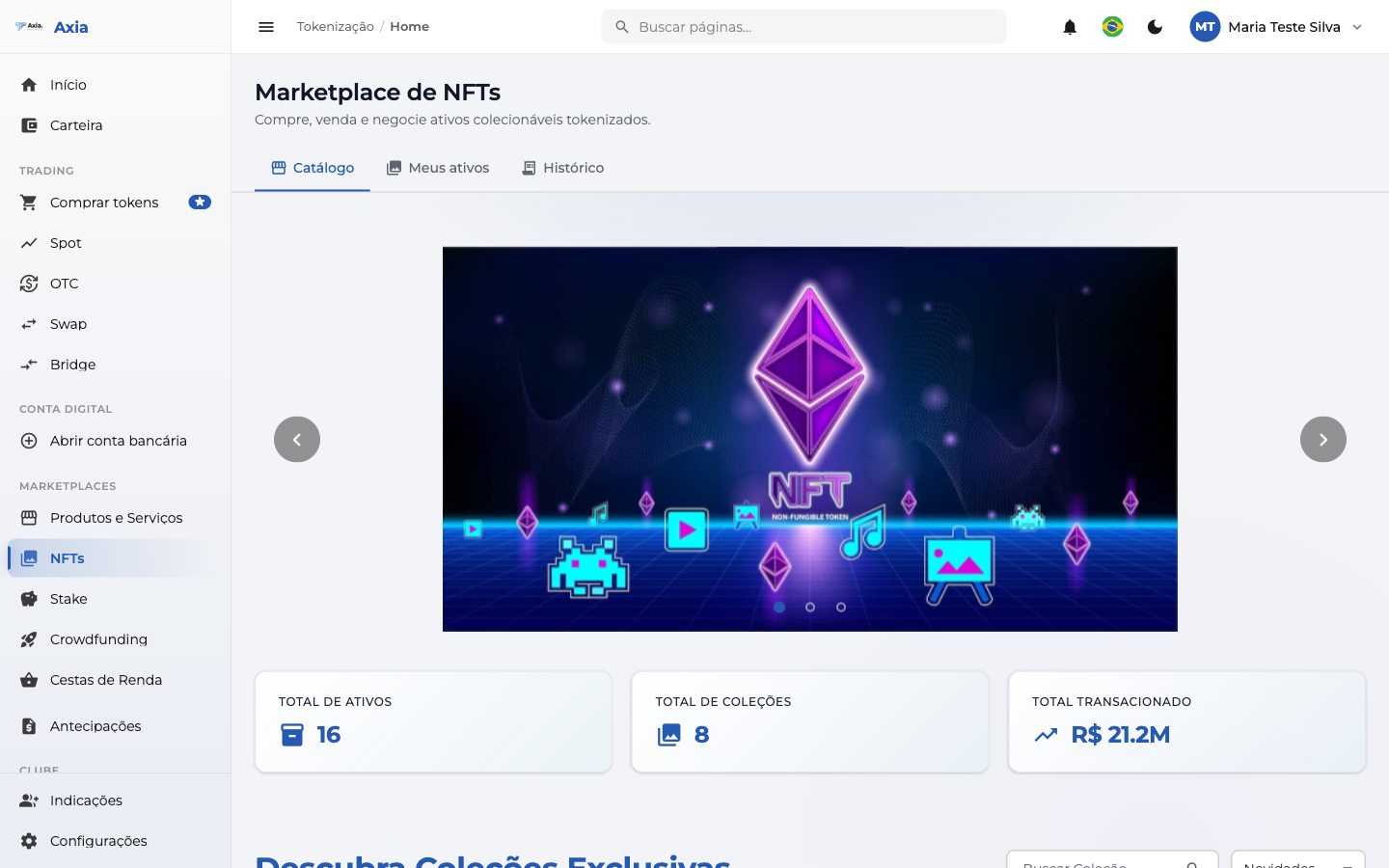 Marketplace de NFTs